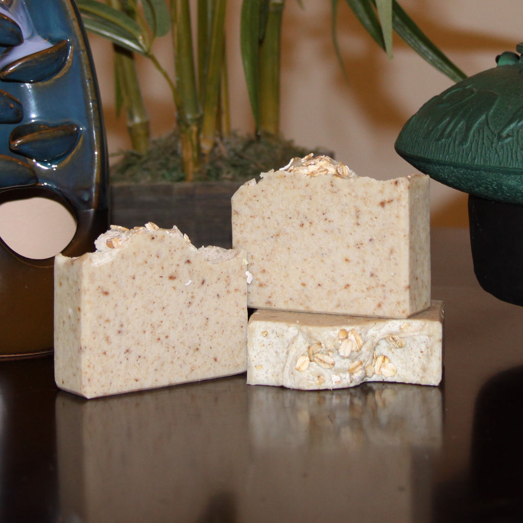 Oatmeal Chamomile Goat Milk Soap